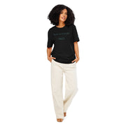 GREEN RELIGION · SPOKEN LEAF · “TRUTH IN POSTURE · TREES” · Unisex Organic T-Shirt
