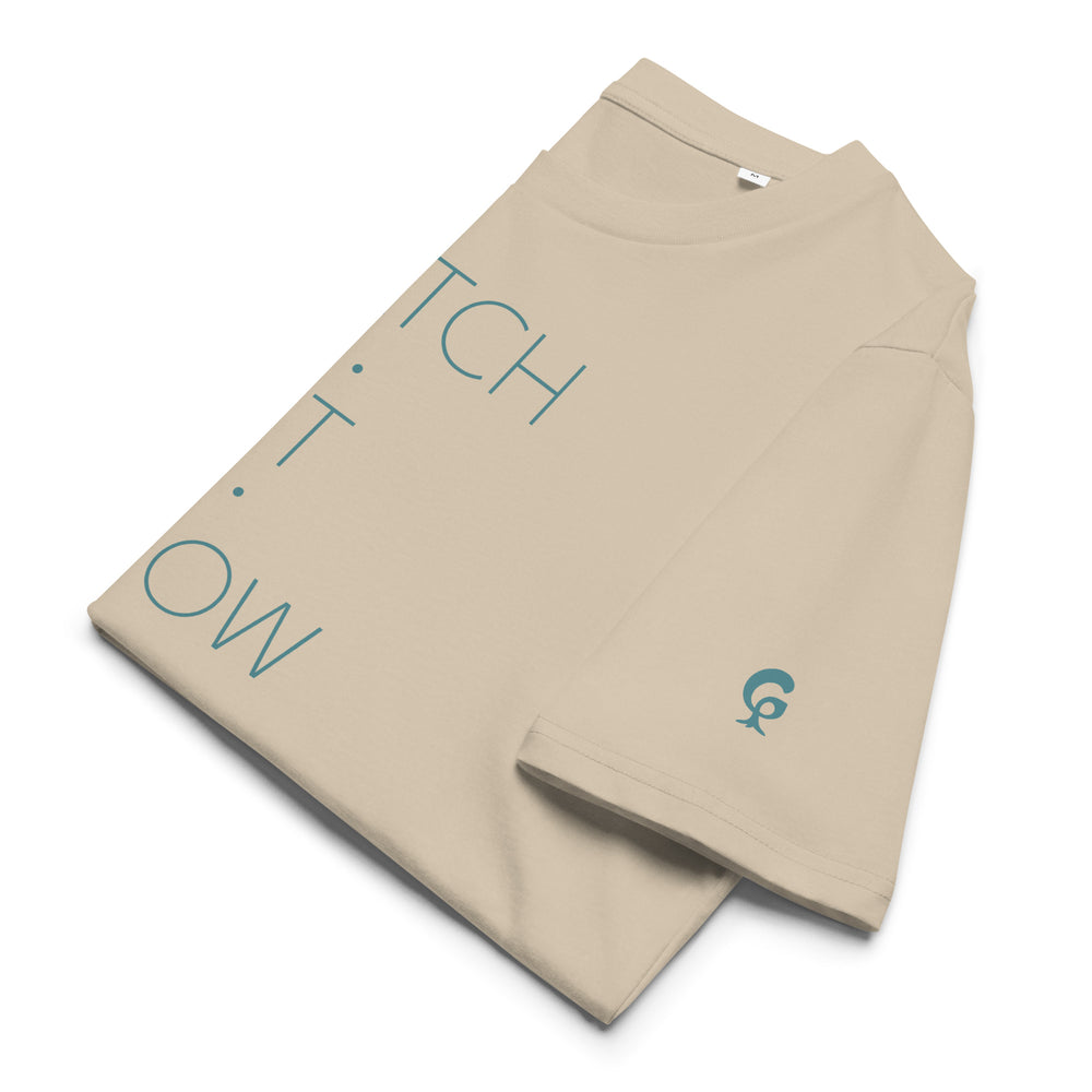 GREEN RELIGION · SPOKEN LEAF · “WATCH IT GROW” · Unisex Organic T-Shirt