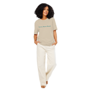 GREEN RELIGION · SPOKEN LEAF · “Thorns Have Roses” · Unisex Cotton T-Shirt