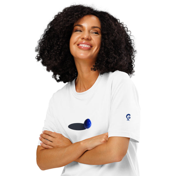 GREEN RELIGION · “Shine Your Shadow — Blue Marble” · Unisex Organic T-Shirt