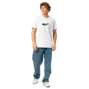 RELIGIÓN VERDE · “Shine Your Shadow — Mármol Verde” · Camiseta orgánica unisex