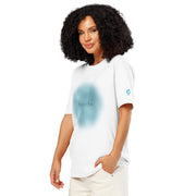 RELIGIÓN VERDE · HOJA HABLADA · “respira” · Camiseta orgánica unisex