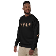 GREEN RELIGION · FREE PLAY LEAVES · “Terra Groove Four” · Unisex Premium Sweatshirt