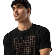 RELIGIÓN VERDE · HOJAS DE JUEGO LIBRE · “Earth Net Terra” · Camiseta ecológica unisex básica