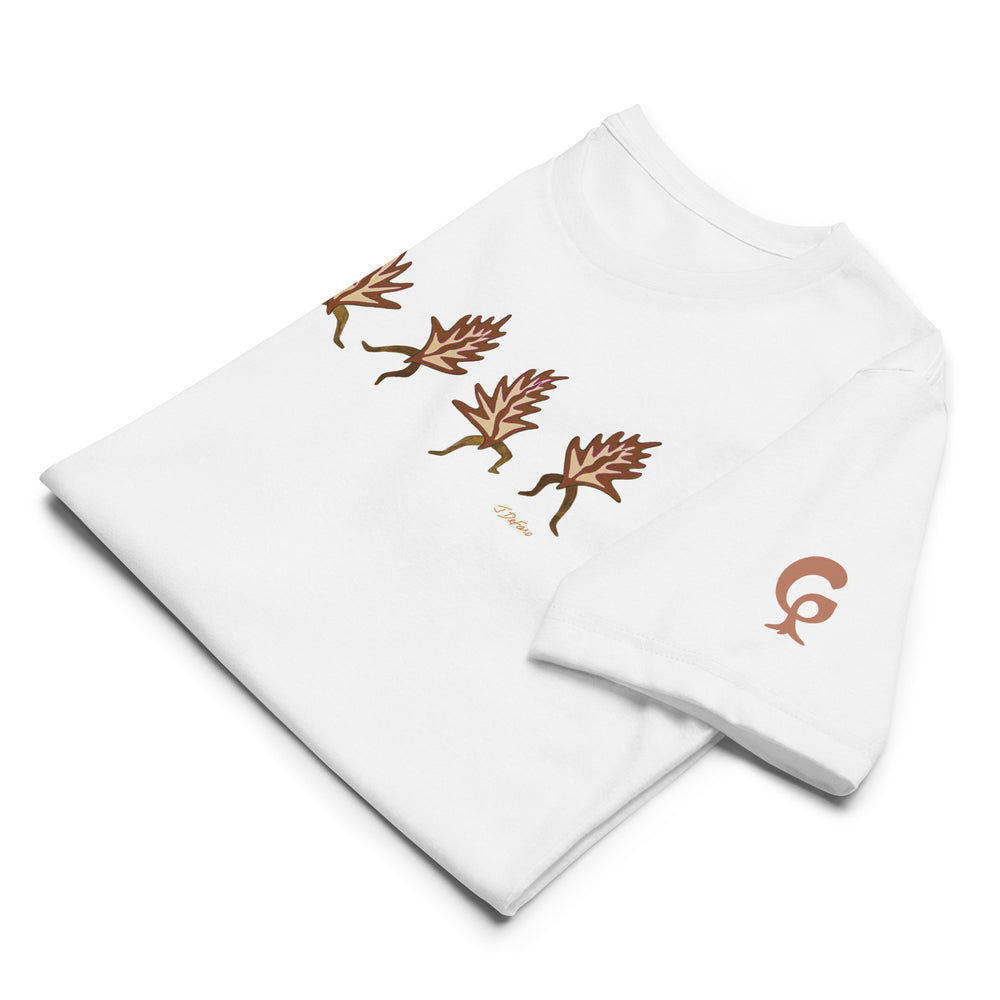 GREEN RELIGION · FREE PLAY LEAVES · “Terra Groove Four” · Unisex Staple Eco T-Shirt