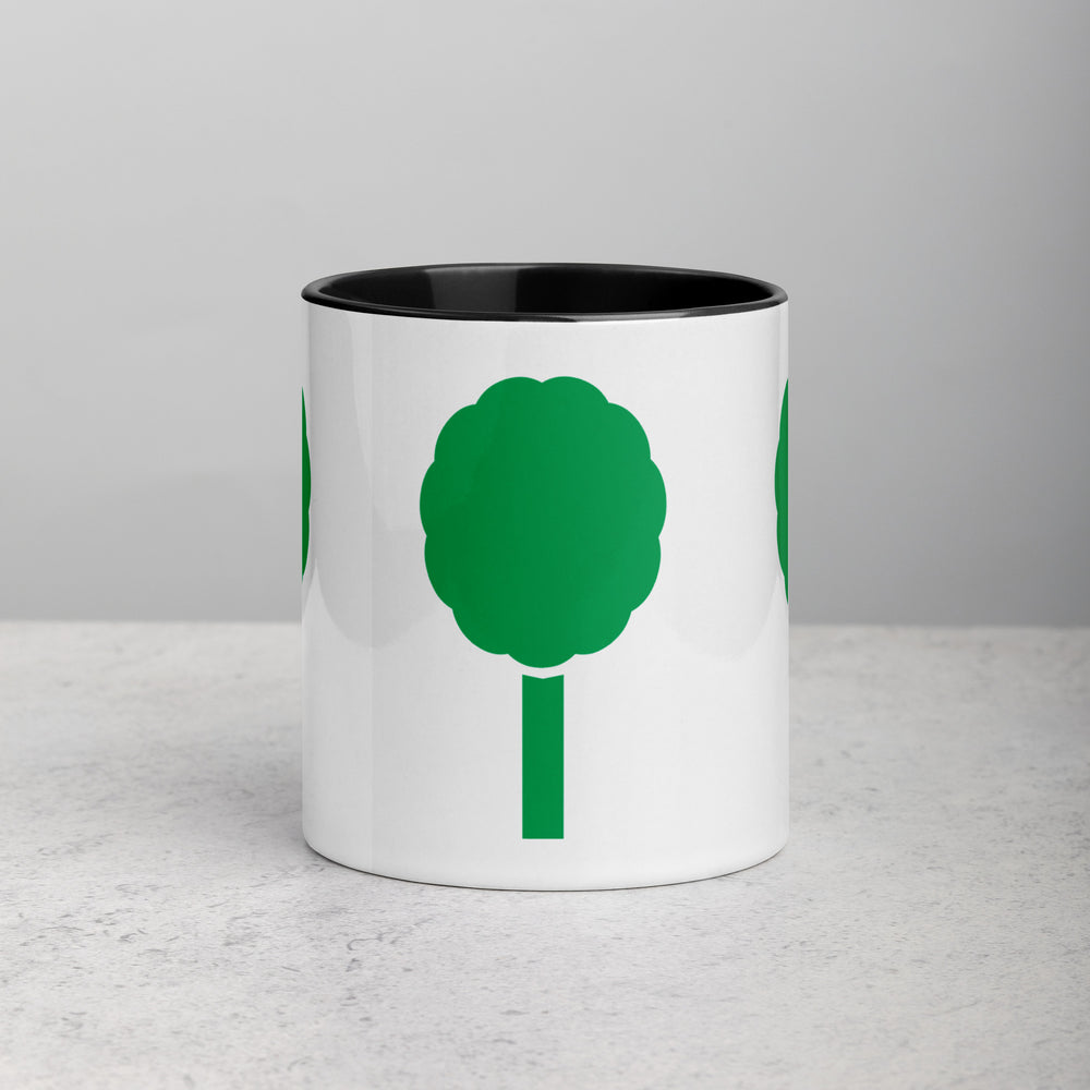 GREEN RELIGION · ORIGIN G · “Tree One” · 2026 Print Edition · 11 oz Glossy Ceramic Mug