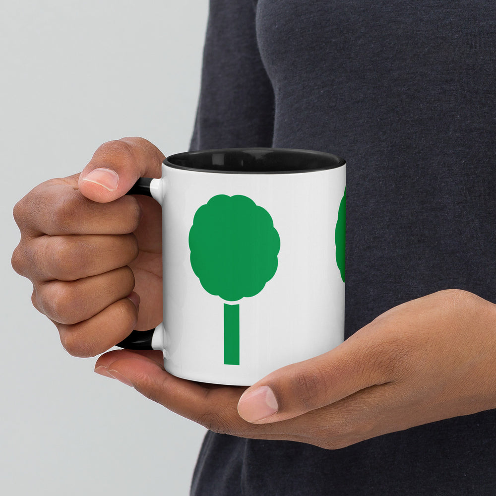 GREEN RELIGION · ORIGIN G · “Tree One” · 2026 Print Edition · 11 oz Glossy Ceramic Mug