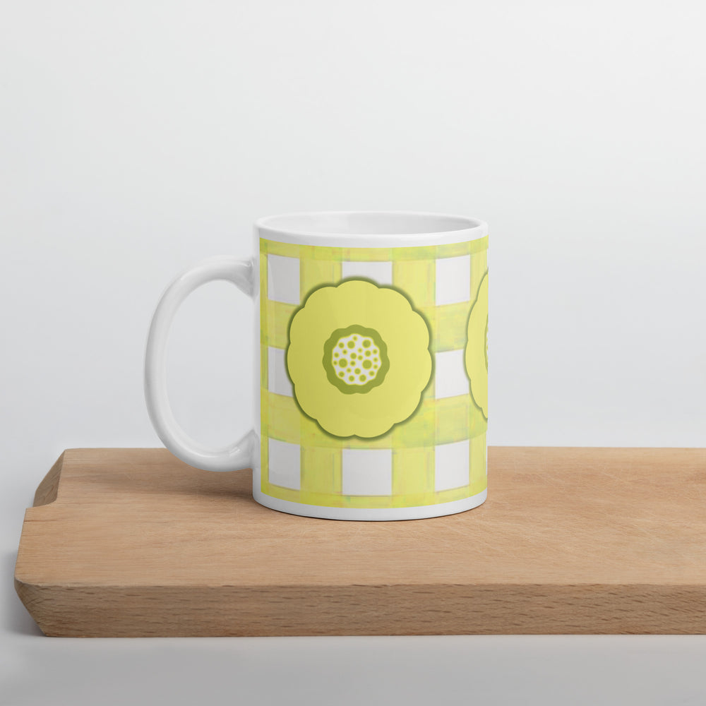 GREEN RELIGION · ORIGIN BLOOM · Eleven · 2026 Print Edition · 11 oz Glossy Ceramic Mug