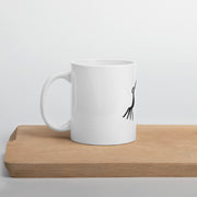 GREEN RELIGION · TREE TATTOOS · Woods Chat · 2026 Print Edition · 11 oz Glossy Ceramic Mug