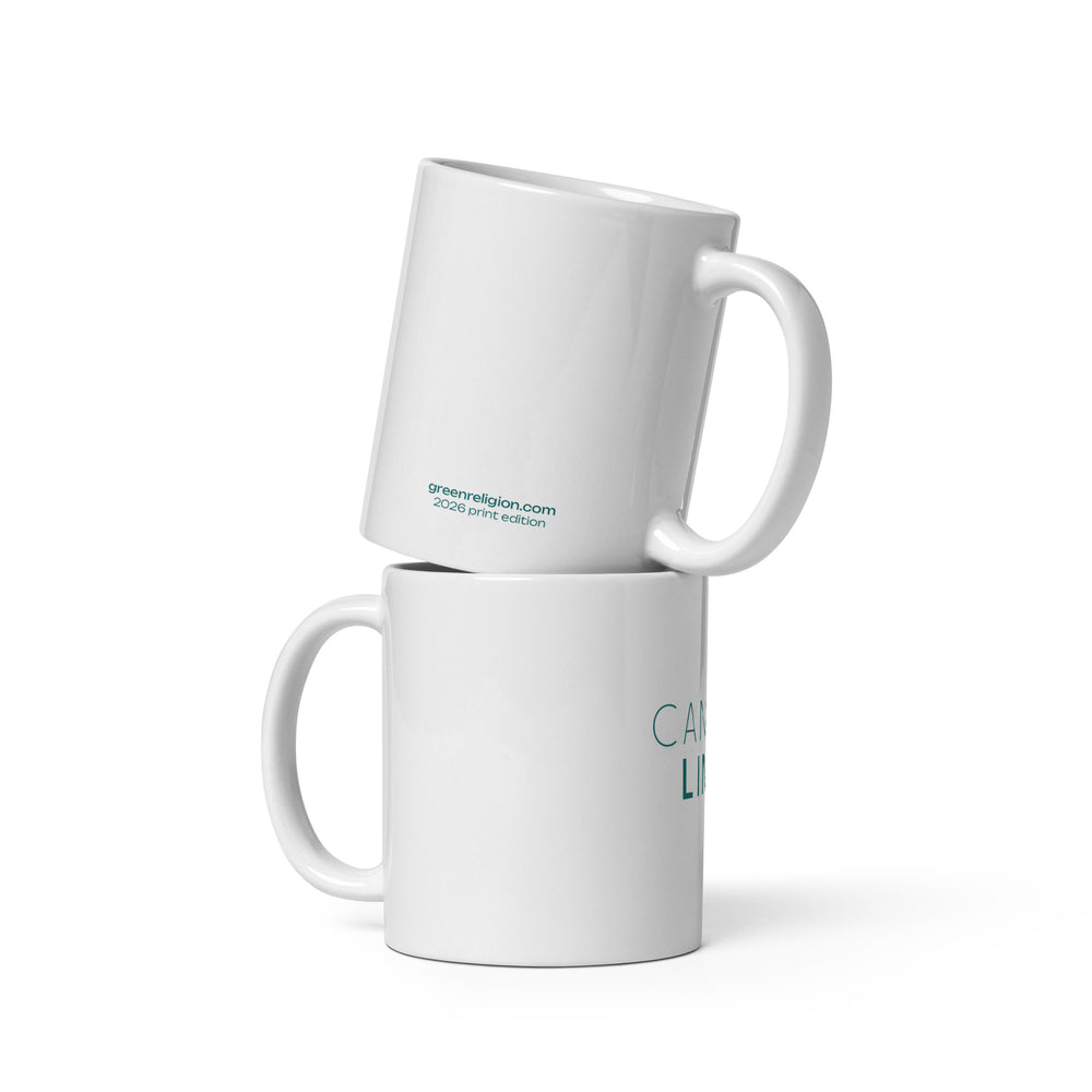 GREEN RELIGION · CANOPY LINES · Glossy Ceramic Mug
