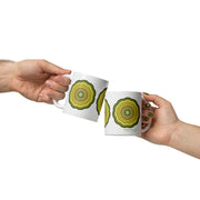 GREEN RELIGION · Unbounded Bloomin · Yellow Mellow · Glossy Mug · 2026 Print Edition