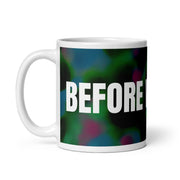 GREEN RELIGION · THE SPOKEN LEAF · “Before We Spoke” · 2026 Print Edition · White Glossy Mug