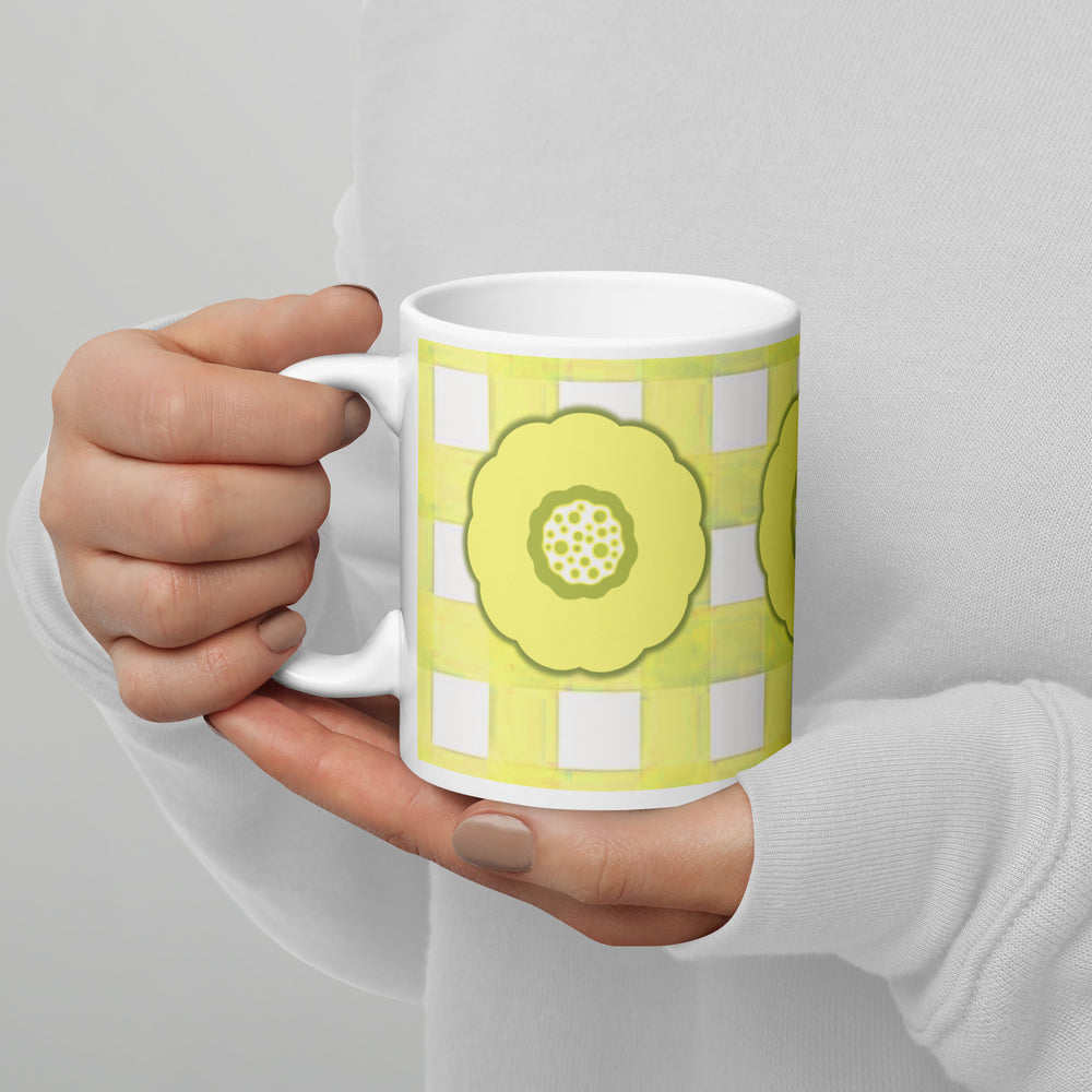GREEN RELIGION · ORIGIN BLOOM · Eleven · 2026 Print Edition · 11 oz Glossy Ceramic Mug