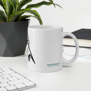 GREEN RELIGION · TREE TATTOOS · Woods Chat · 2026 Print Edition · 11 oz Glossy Ceramic Mug
