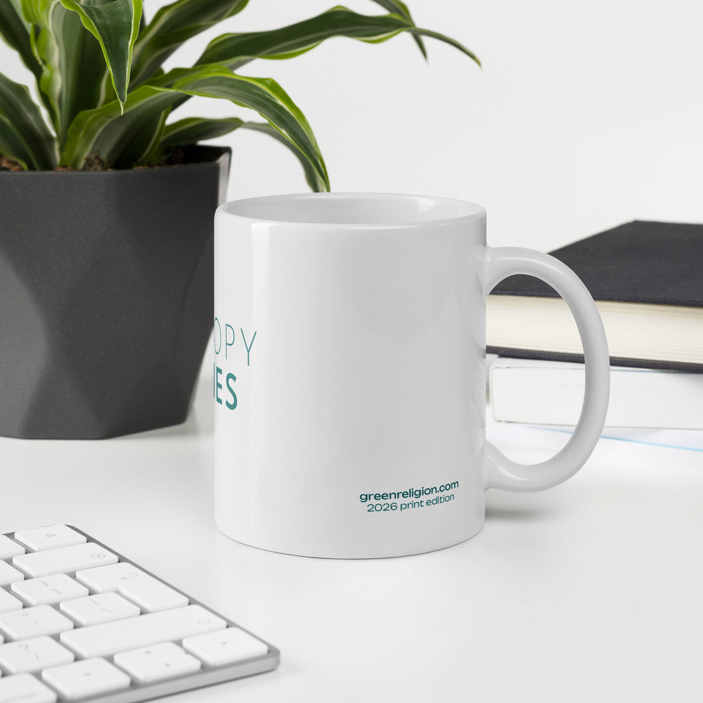 GREEN RELIGION · CANOPY LINES · Glossy Ceramic Mug