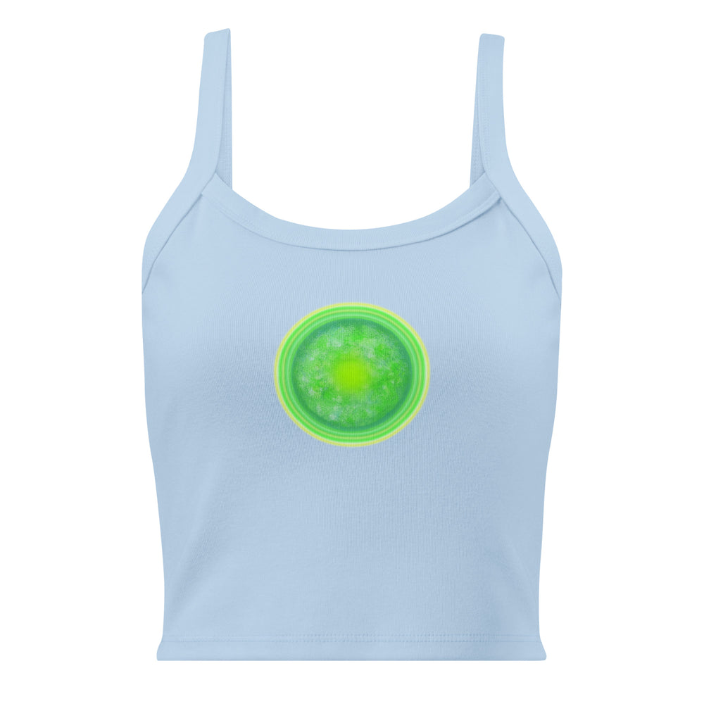 GREEN RELIGION · Green Sun · Women’s Micro-Rib Tank Top