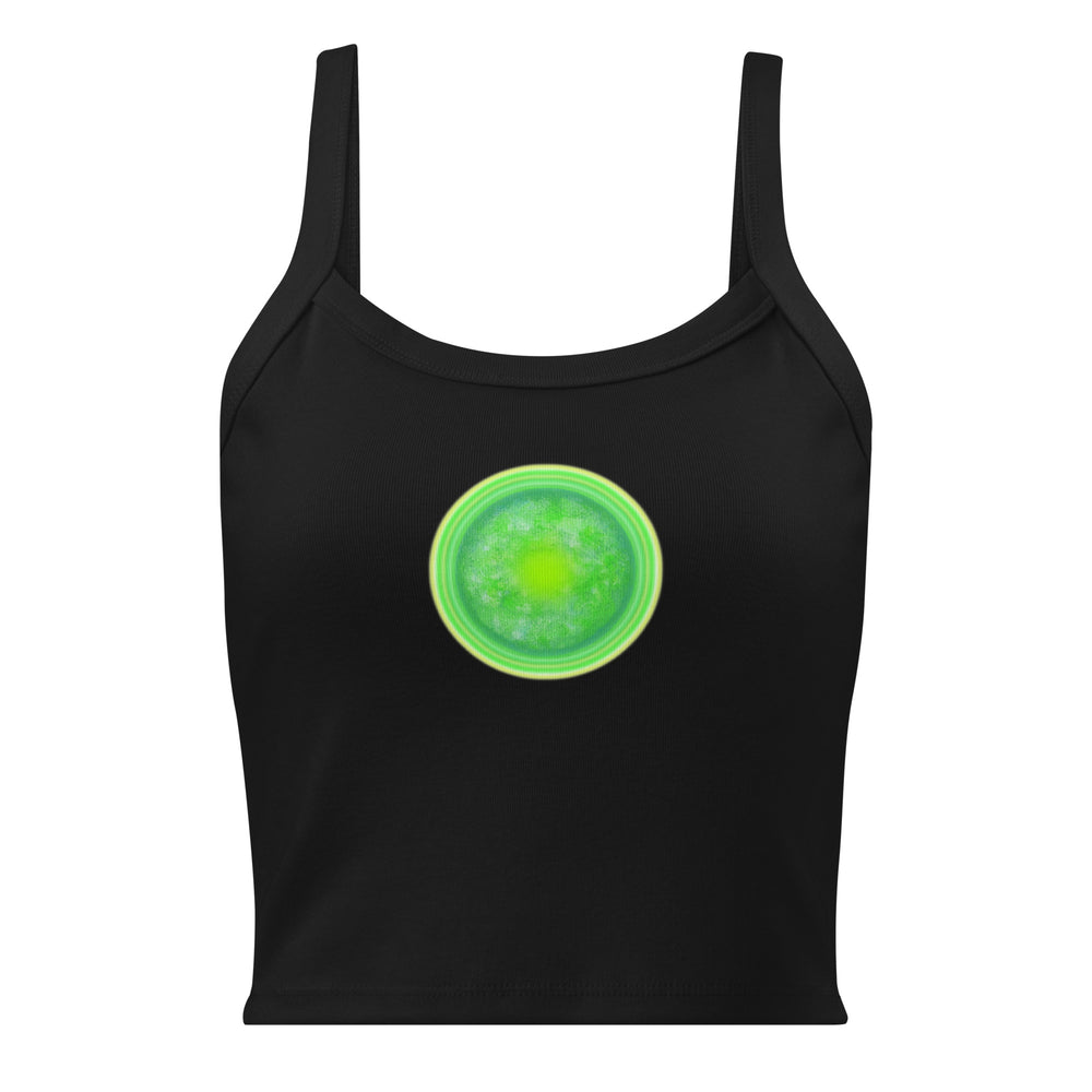 GREEN RELIGION · Green Sun · Women’s Micro-Rib Tank Top