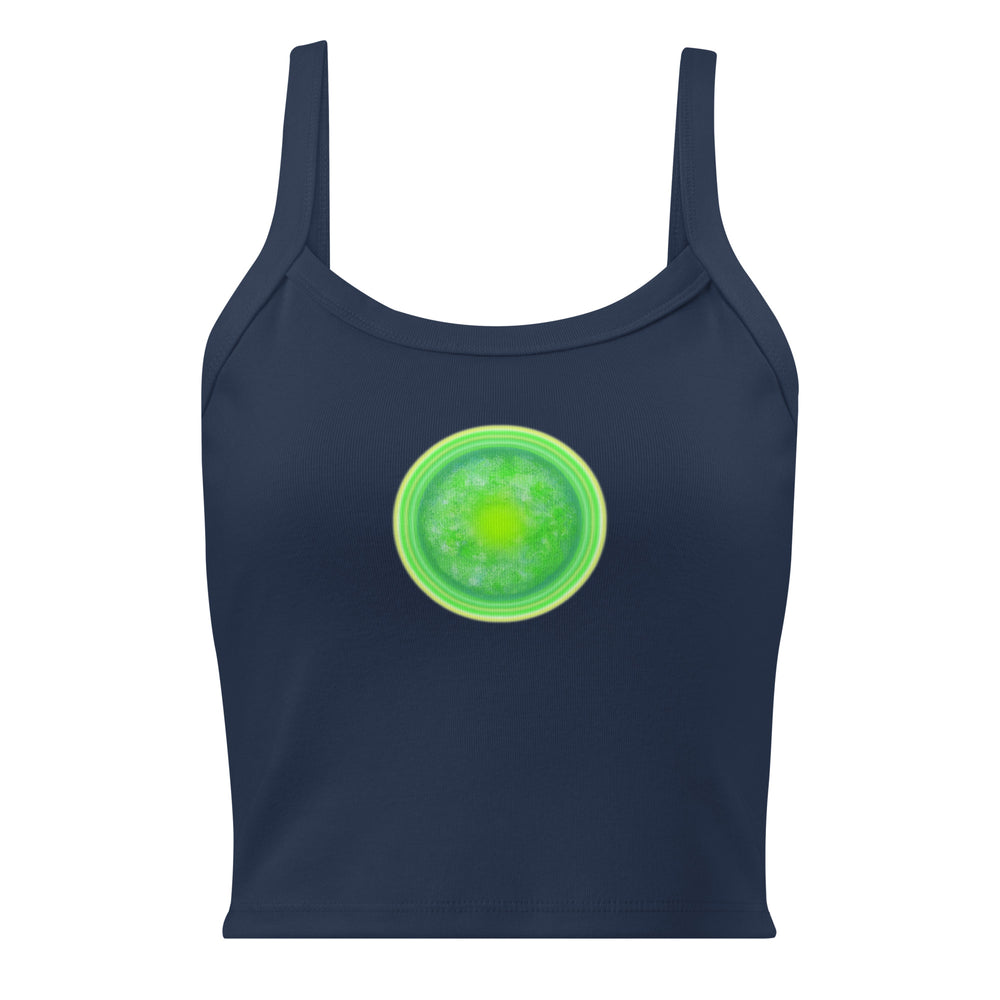 GREEN RELIGION · Green Sun · Women’s Micro-Rib Tank Top