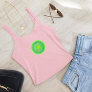 GREEN RELIGION · Green Sun · Women’s Micro-Rib Tank Top