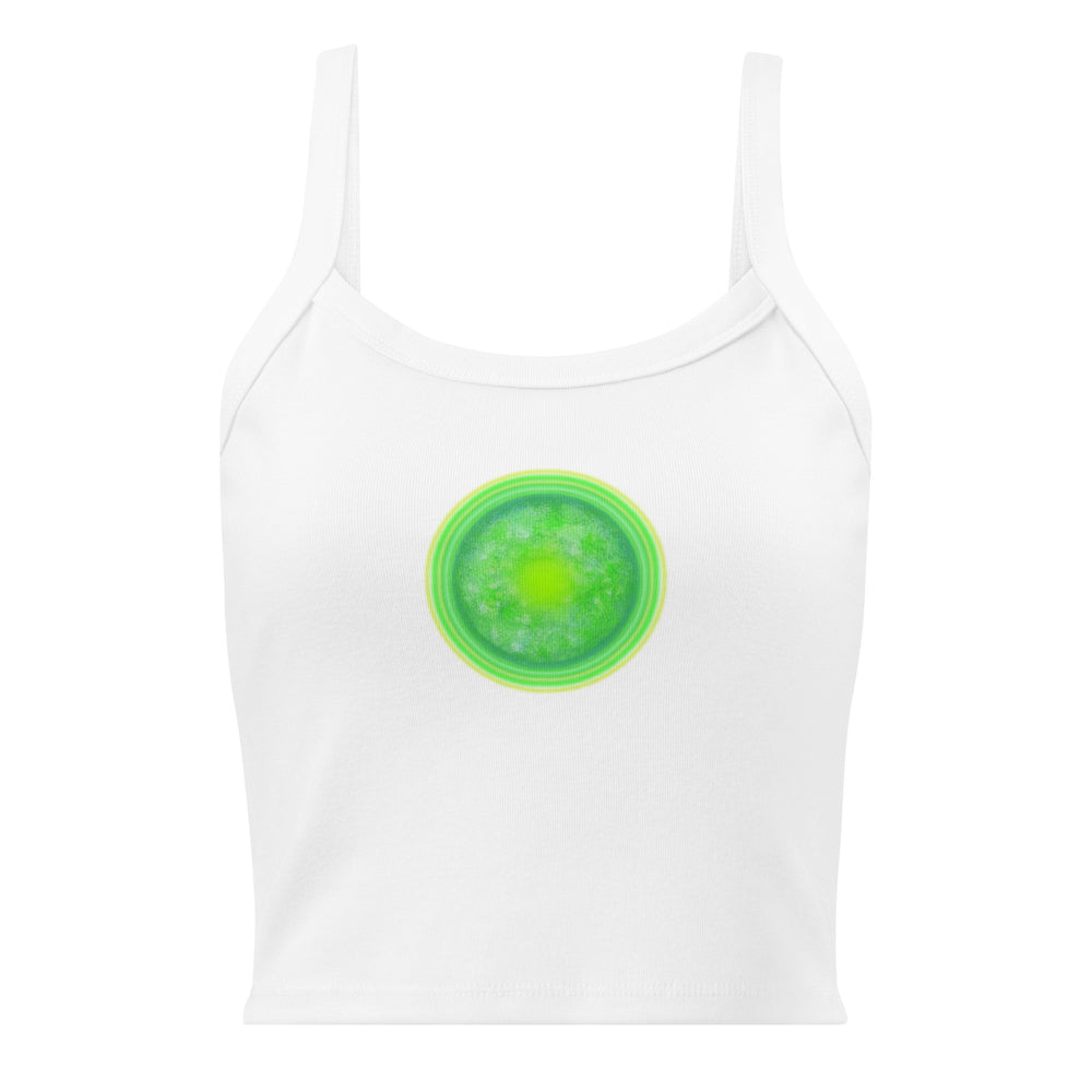 GREEN RELIGION · Green Sun · Women’s Micro-Rib Tank Top