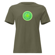 GREEN RELIGION · Green Sun · Women’s Relaxed Cotton T-Shirt