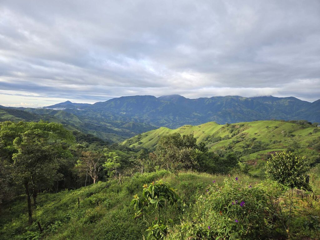 Grifo Alto district in the mountains of Puriscal, Costa Rica, Summer 2024.