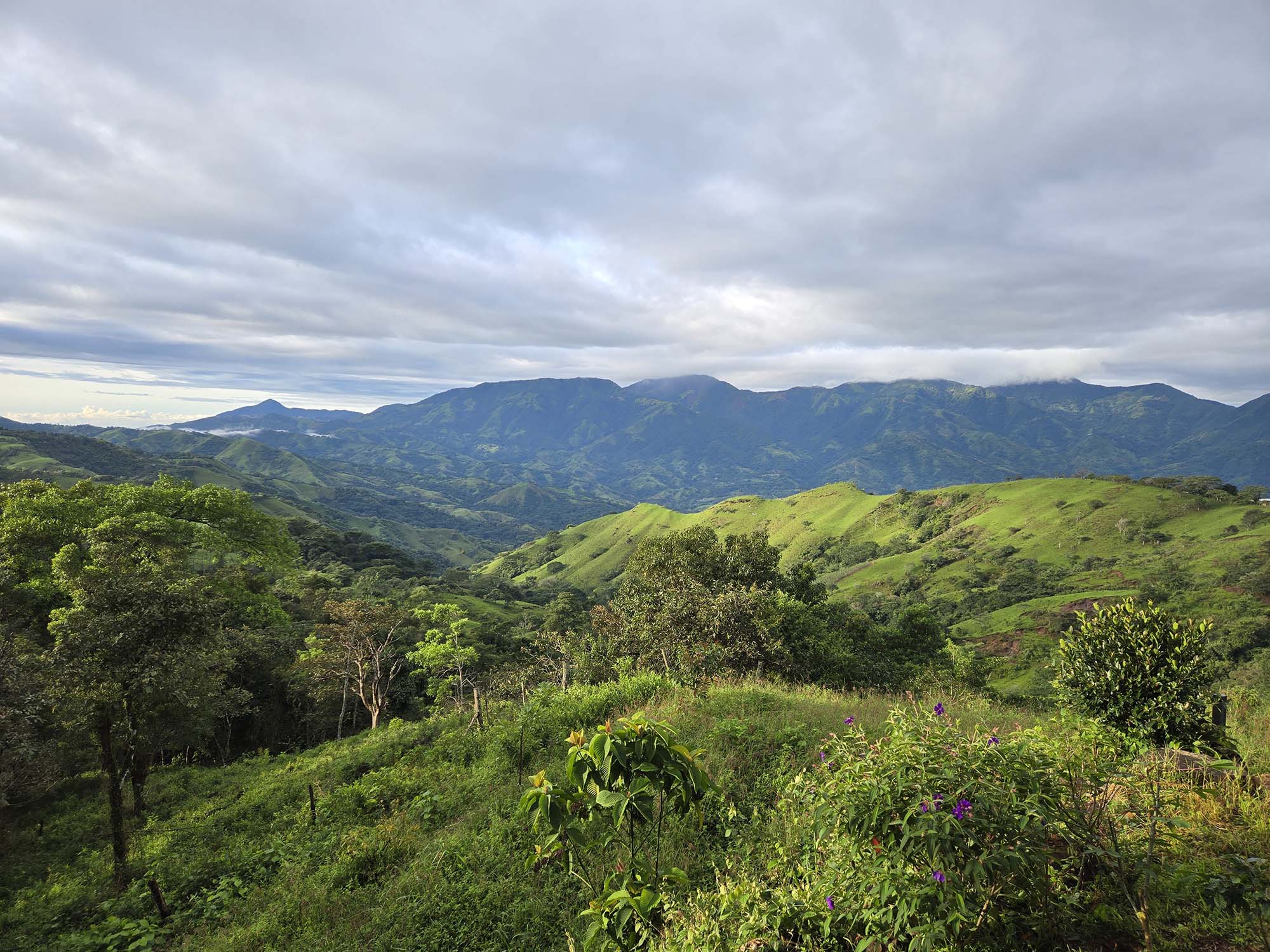 Grifo Alto district in the mountains of Puriscal, Costa Rica, Summer 2024.