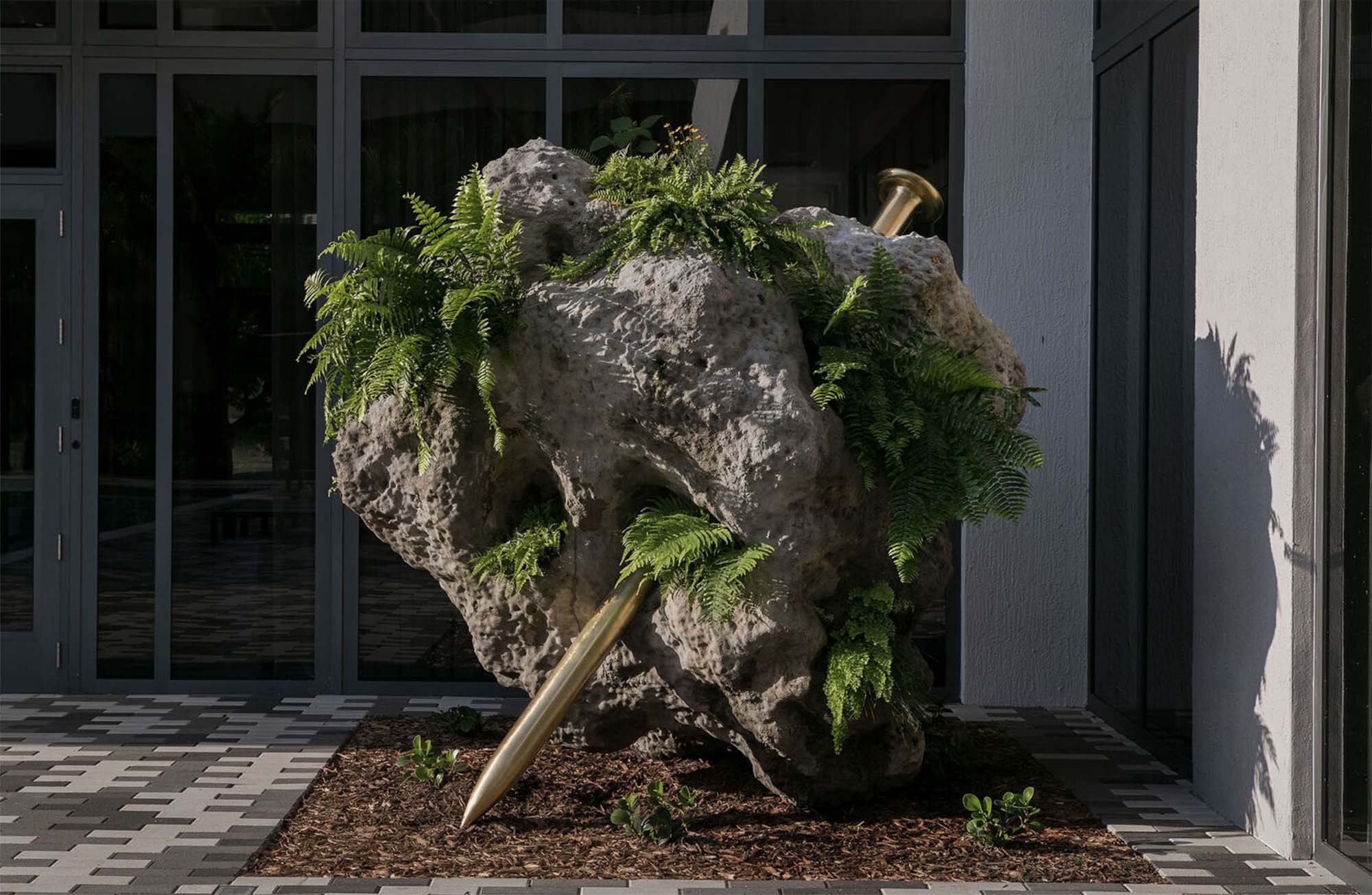 Franky Cruz Between Destiny And A Hard Place courtesy of Miami Dade County Art in Public Places program