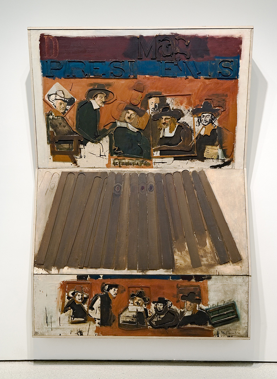 Larry Rivers. Dutch Masters Presidents Relief. 1964. Solomon R. Guggenheim Museum, New York. Gift Stanley and Alice Bard 1986