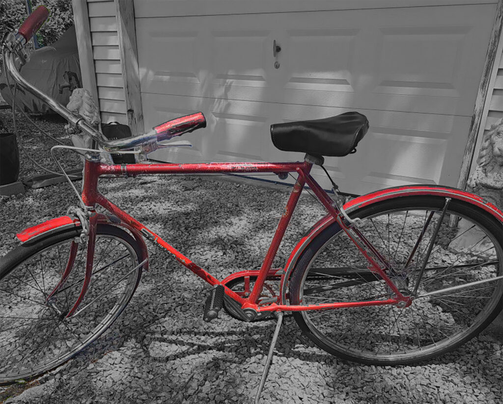 Red Schwinn Racer 1970s
