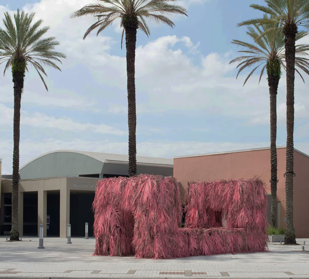 Sterling Rook Almost Home outdoor installation Museum of Contemporary Art North Miami