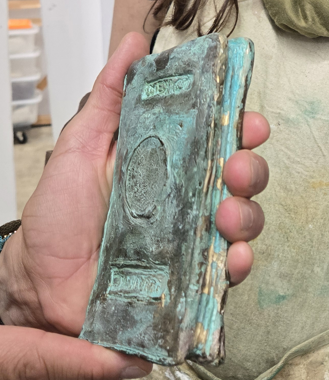 Karla Kantorovich Passport 2025 Bronze Dimensions Variable Studio Miami, FL photo John DeFaro